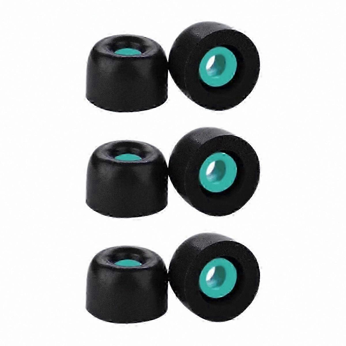 Noise-Canceling Memory Foam Ear Pads for Wireless Headphones - Black Compatible with  WF-1000XM4 Model