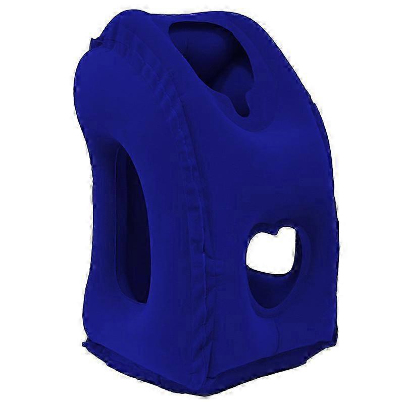 1PC Inflatable Travel Pillow PVC Portable Headrest Chin Support Cus...