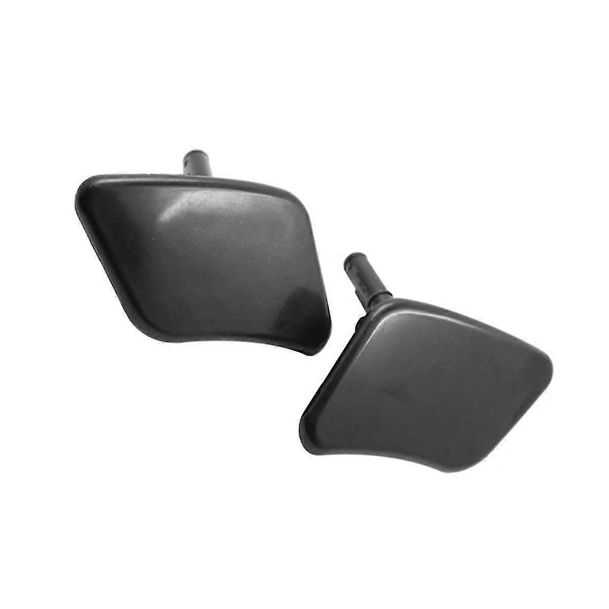 Headlight washer cover, unpainted black ABS material, suitable for 2008 - 2016 Borrego and Mojave
