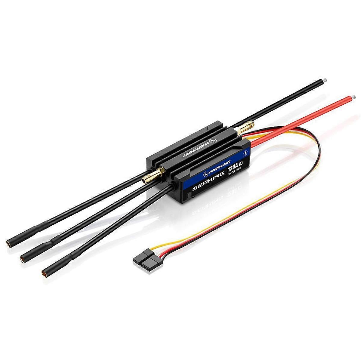 V4 ESC Built-in BEC Brushless Electronic Speed Controller for Remote Control Boats 120A
