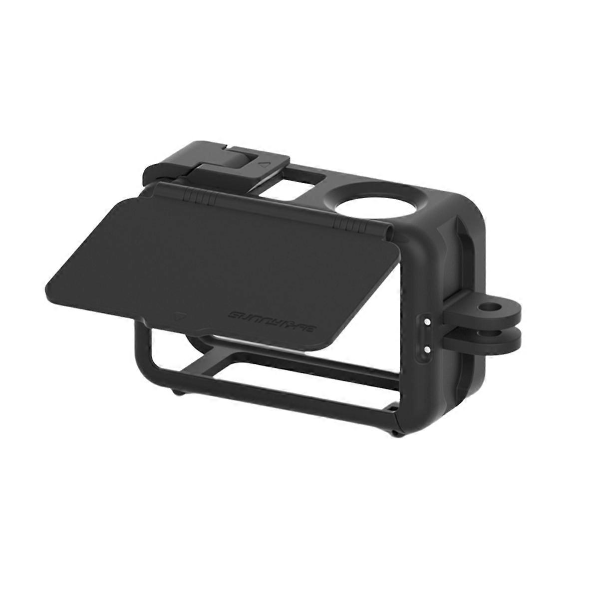 2 In1 Camera Frame Cage with Sunshade Anti Fall Protective Housing Case for ACTION 5 Pro / 4 / 3
