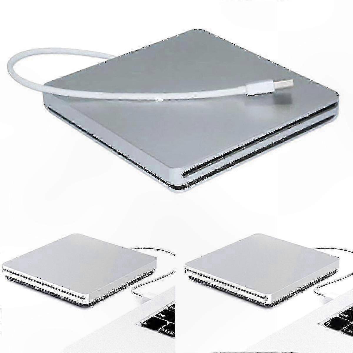 USB External CD/DVD Drive Burner for Laptop and PC with Slot Loading Functionality