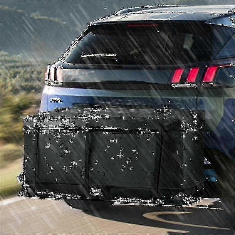 600d Waterproof Roof Bag With Velcro With Double-head Zipper 8 Buckles Non-slip Pad - KM