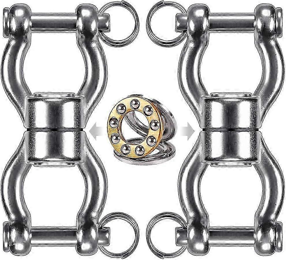 Silent Bearing Swing Swivel, 360 Rotational Device Hanging Accessory with 4