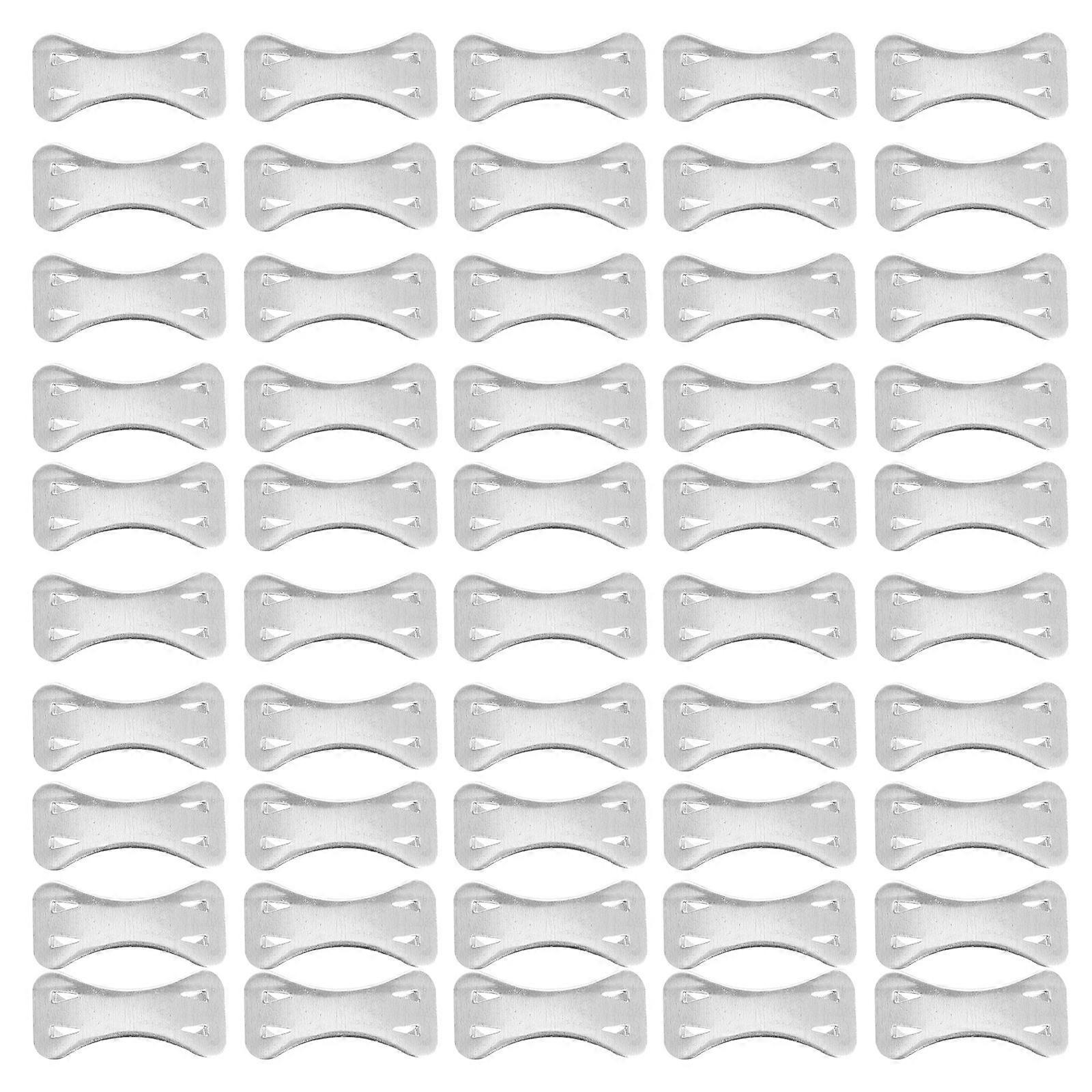 100pcs Practical Clips Durable Metal Clasps for Various Types Bandages