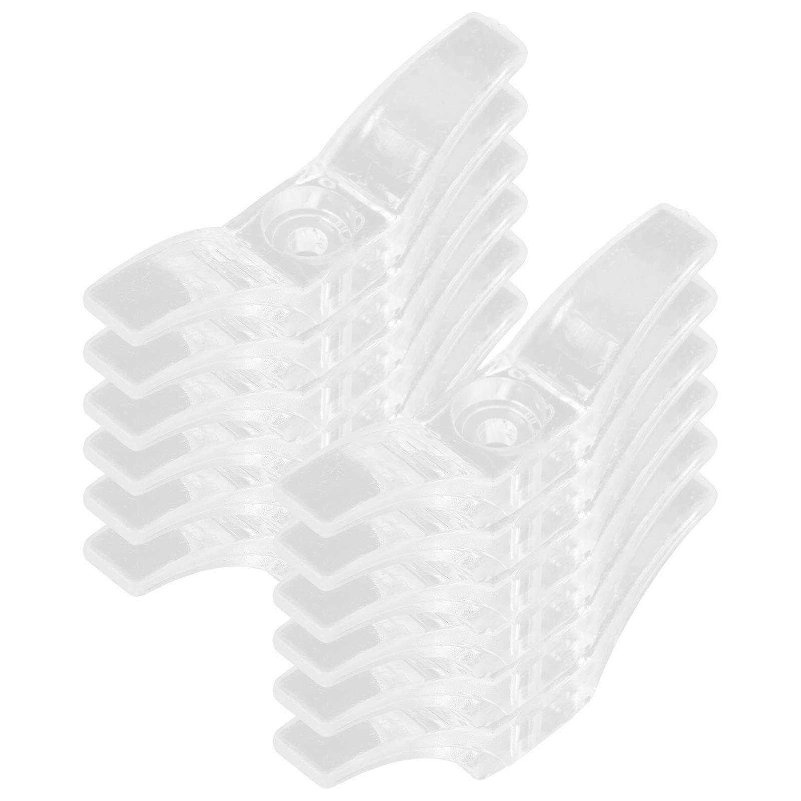 Transparent POM Blind Cord Safety Cleats for Window Blinds with Resistance and Smooth Surface 12pcs