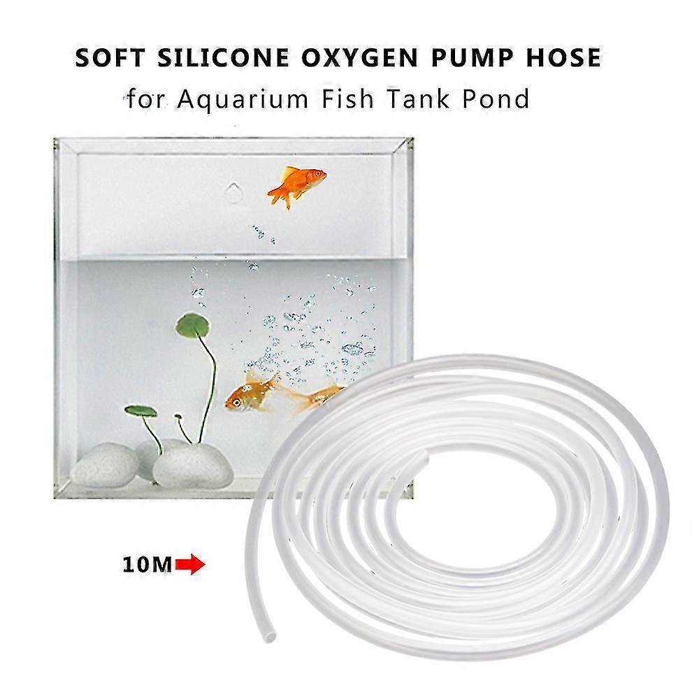Oxygen pump hose 4mm silicone tube for aquariums soft durable