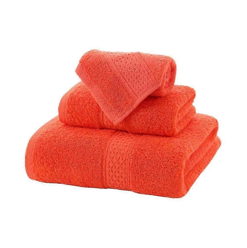 2025 Ultra-Soft 6-Piece Cotton Towel Set with Bath and Hand Towels for Luxury Bathroom Use