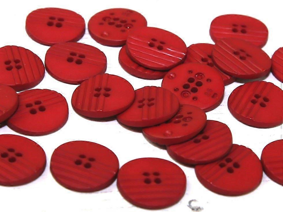 Dill Runda Plastknappar (Value Pack)