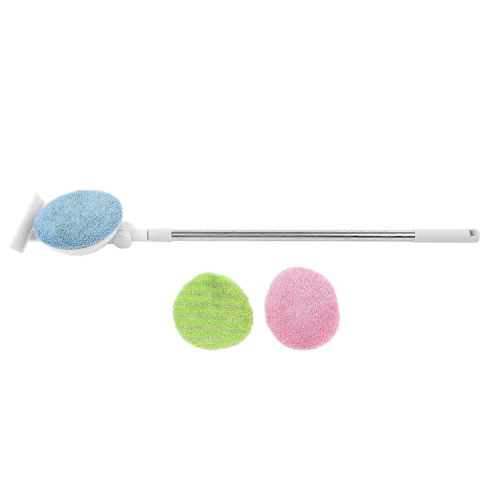 Cordless Blue Telescopic Window Mop 77-121cm USB Electric Cleaner