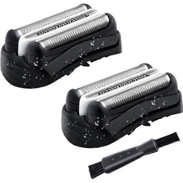 2Pcs 32B Replacement Shaver Head for Braun 32B Series 3 301S 310S 320S 330S 340S 360S 380S 3000S 3020S 3040S 3080S