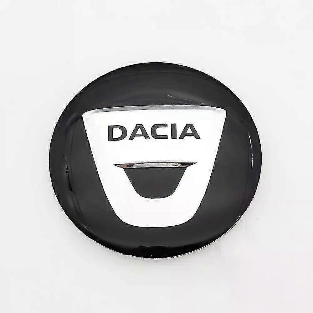 4pcs 56mm 60mm Dacia λογότυπο αυτοκίνητο κέντρο κέντρο πλήμνη χείλος ανακατασκευή εμβλημάτων καλύπτει αυτόματη διακόσμηση έμβλημα αυτοκόλλητο στυλ αξεσουάρ