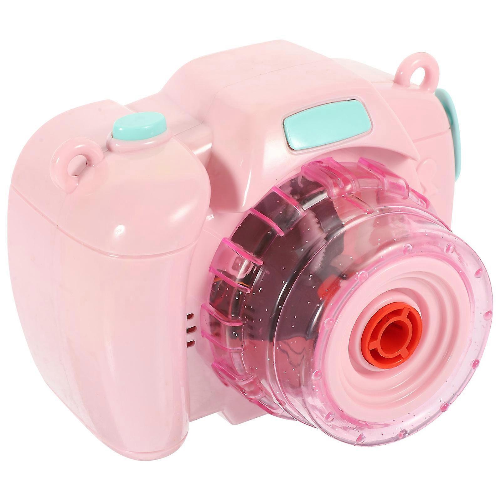 Children Bubble Machine Electric Camera Toy with Music and Light