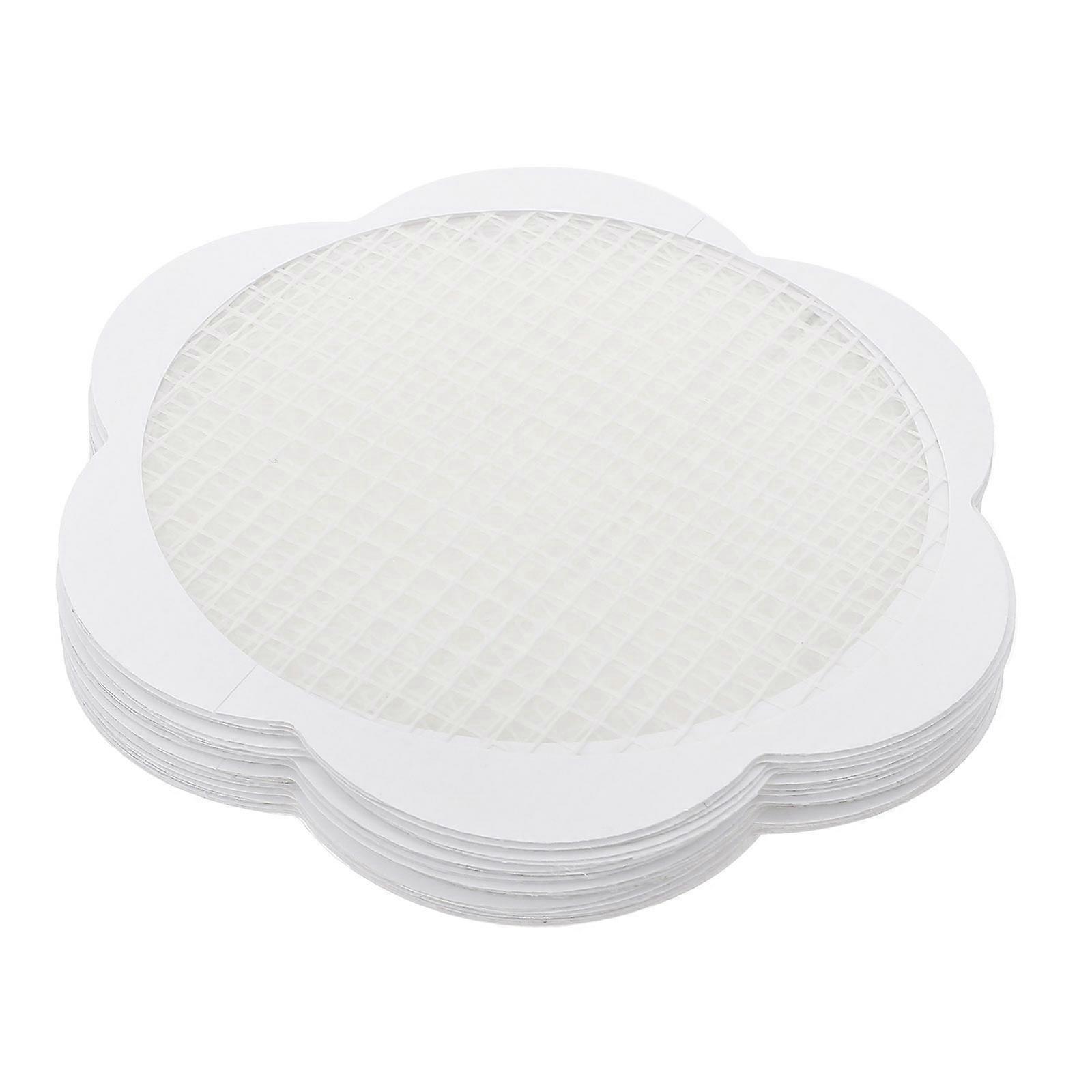 Floor Drain Sticker Disposable Filter Stickers for Hair Blocking 25Pcs
