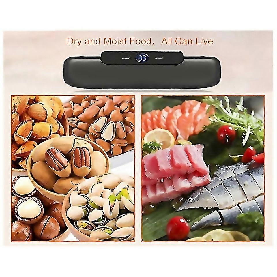 For Vacuum Sealer For Food Vacuum Packaging Machine Eu Plug White