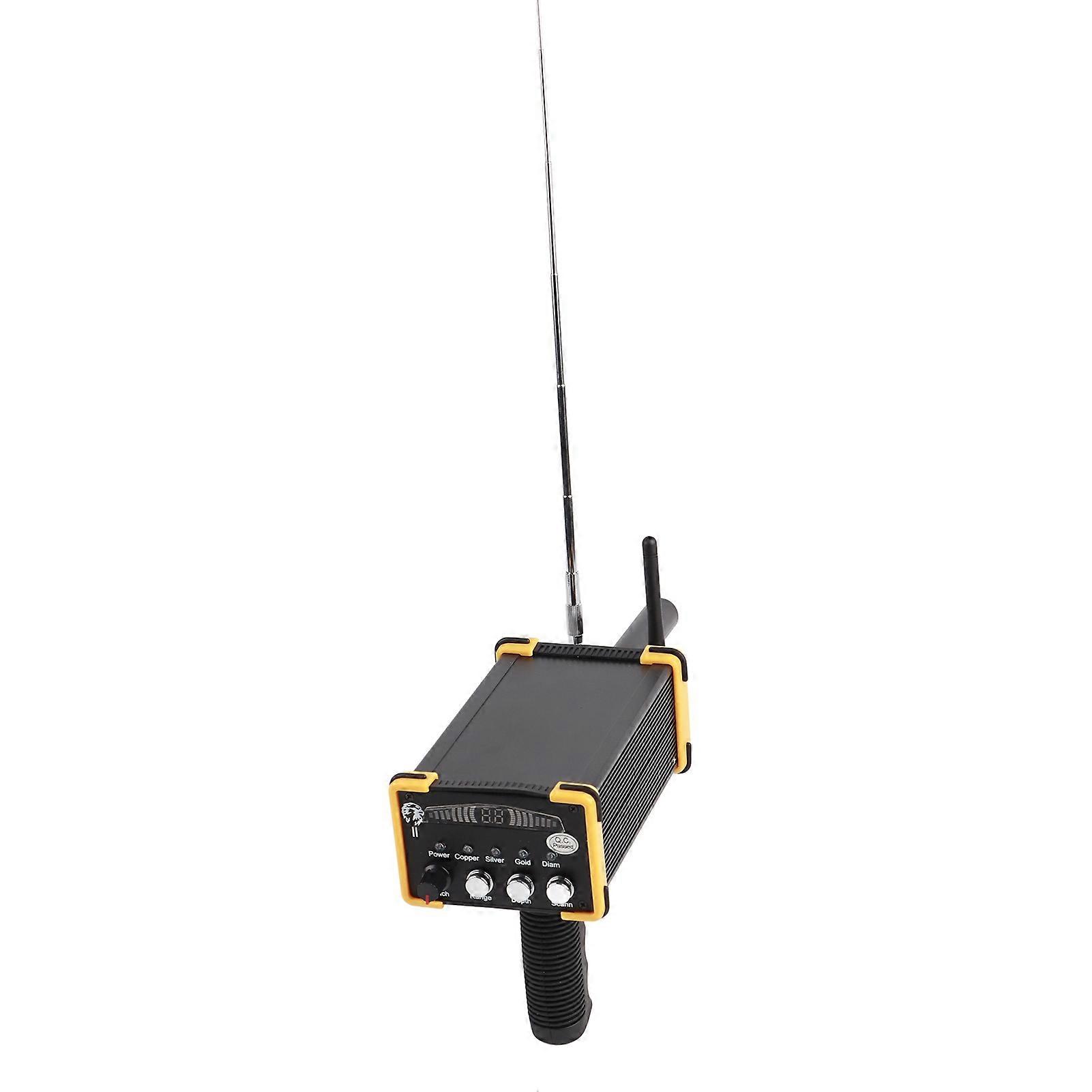 Metal Detector 1000m Range Underground Scanner 28.5x16.5cm Yellow