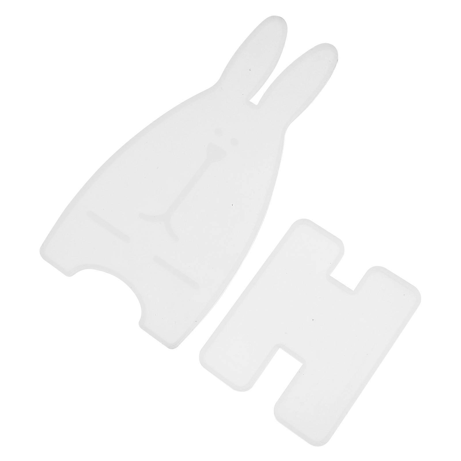 Phone Stand Mold Rabbit Shape for DIY Use 4Pcs Silicone Epoxy Mold
