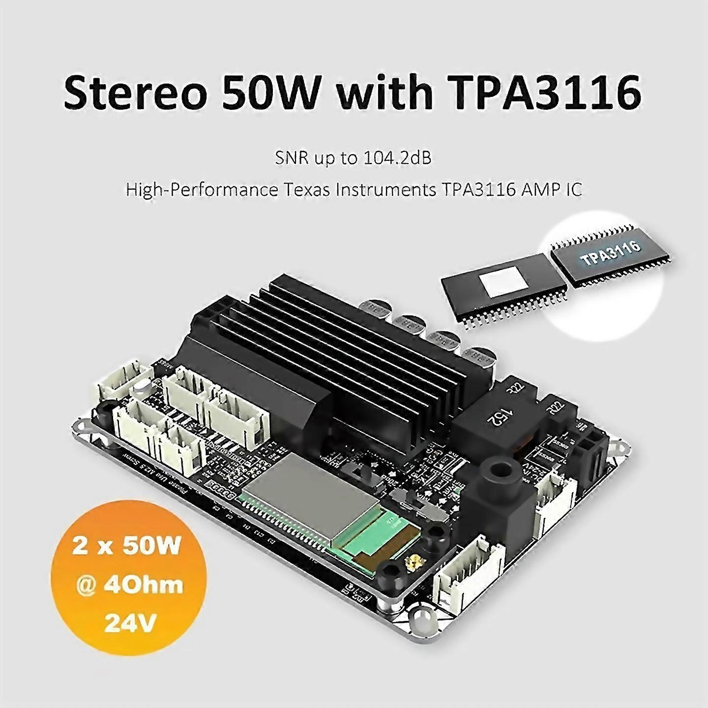 For New Jab2 2x50w1x100w Tpa3116 Bluetooth 50 Amplifier Board