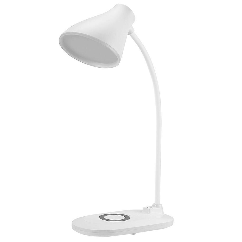 Learning Night Lamp Wireless Dimming Bedside Reading Lights Adjustable Rotatable Decorating Light Work Dormitory white