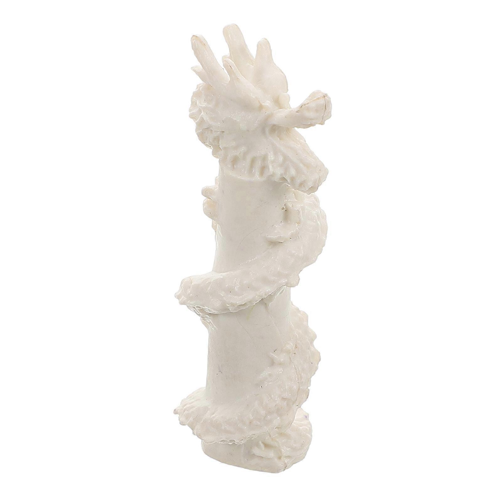 Miniature Sculpture Sand Table Model for Landscape Planning 3Pcs White PVC