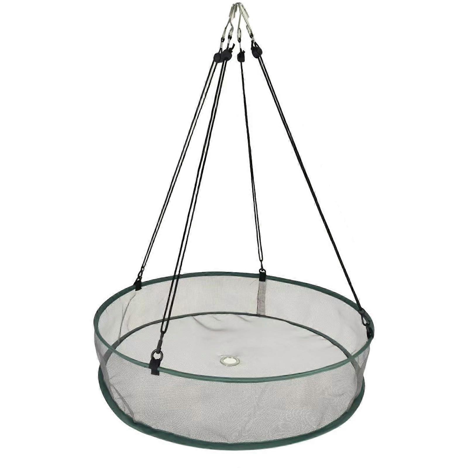 Bird Food Collector Net For Under Feeders Detachable Cleaning Hanging Design Food Catcher Tray Grey