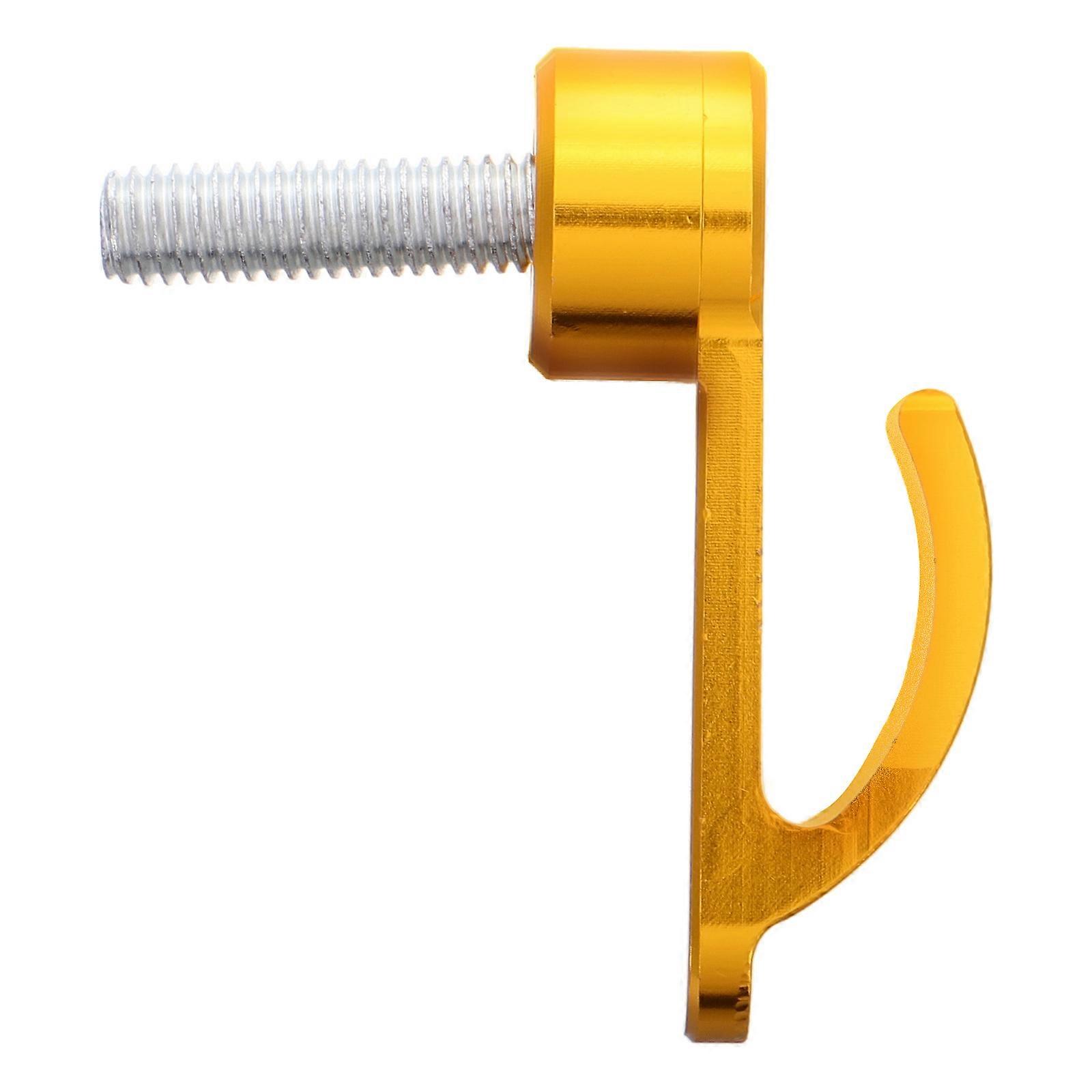 Side Hook Golden Motorcycle Hook for Handlebar 1Set Aluminum