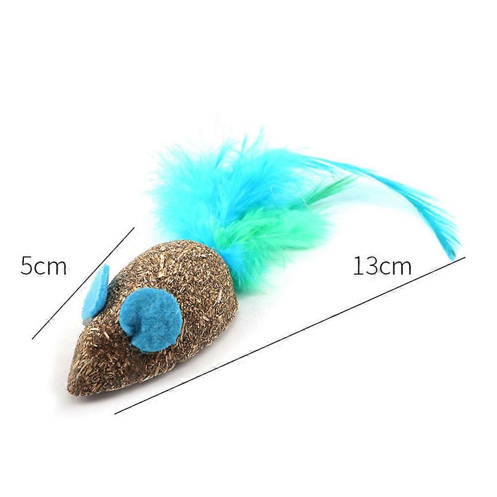 Cat Toys Artificial Mice Shaped Pet Supplies for 6Pcs Kitten