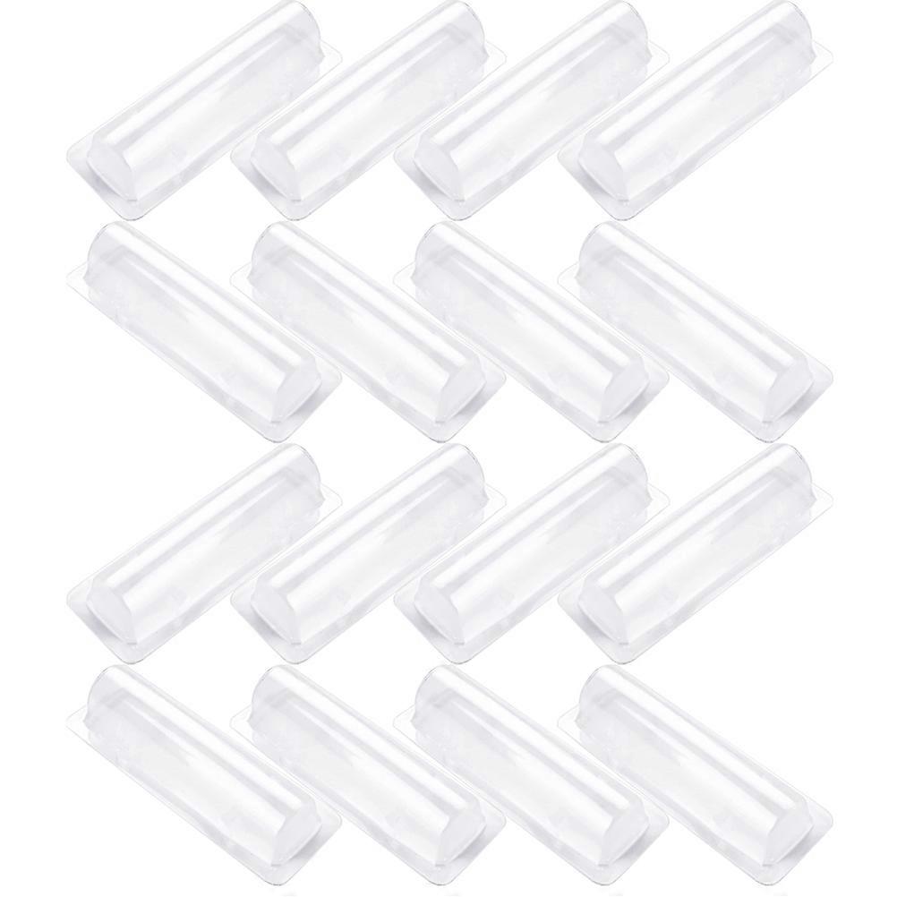 Transparent Lip Balm Container Plastic Dome for Storage 180Pcs