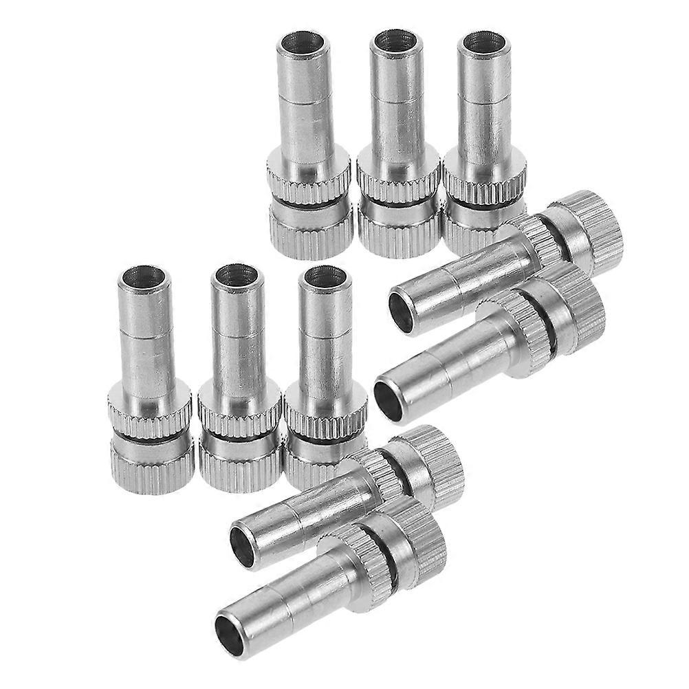 Brass Atomizing Nozzle Misting Spray Nozzle Replacement for Garden Hose 40Pcs