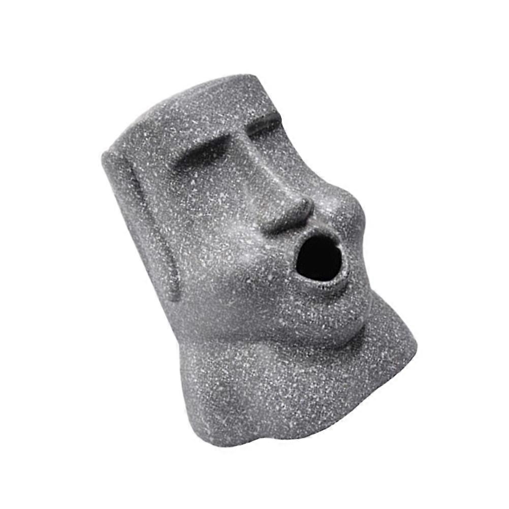 Chic Retro Design Tissue Box Moai Stone Statue Storage Container For General Consumers 2Pcs Space Saving