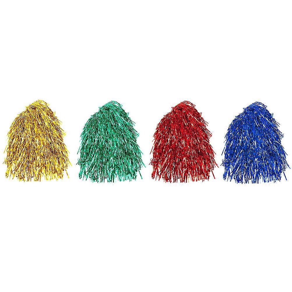 8 Pcs Colorful Brushed Wigs Heat Resistant Costume For Daily Wear Cosplay Theme Parties Assorted Color High Temperature Silk