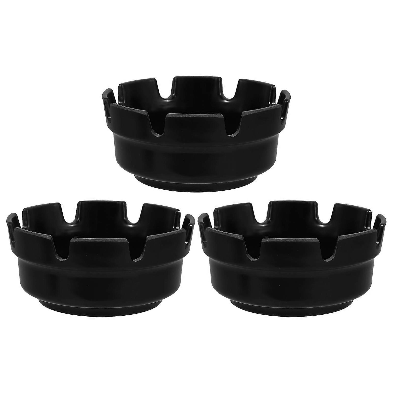 Decorative Tray Outdoor Portable 12Pcs Ashtray Set