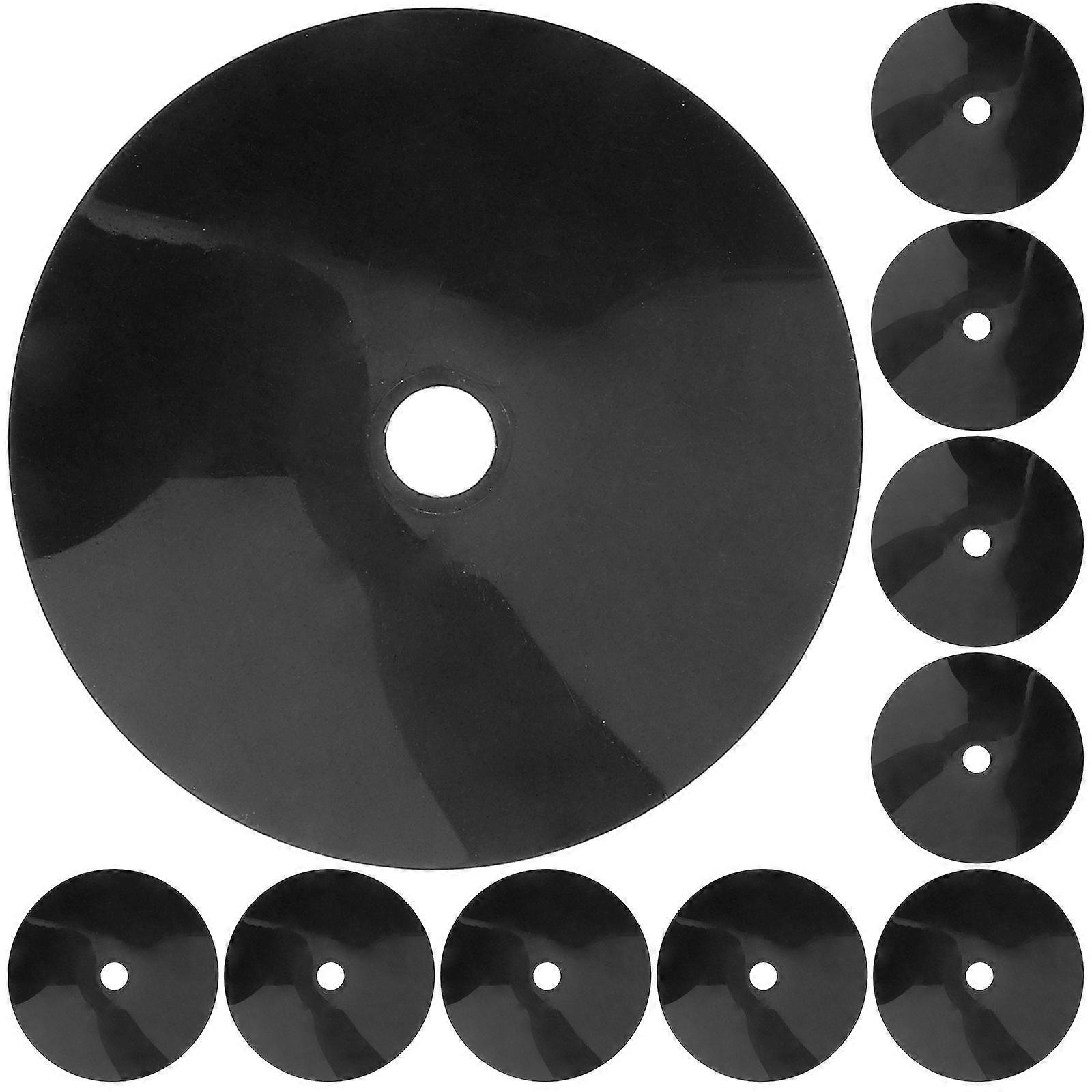 Cd Decoration Optical Disk Ornaments for Decor 40Pcs Garden DIY Disks