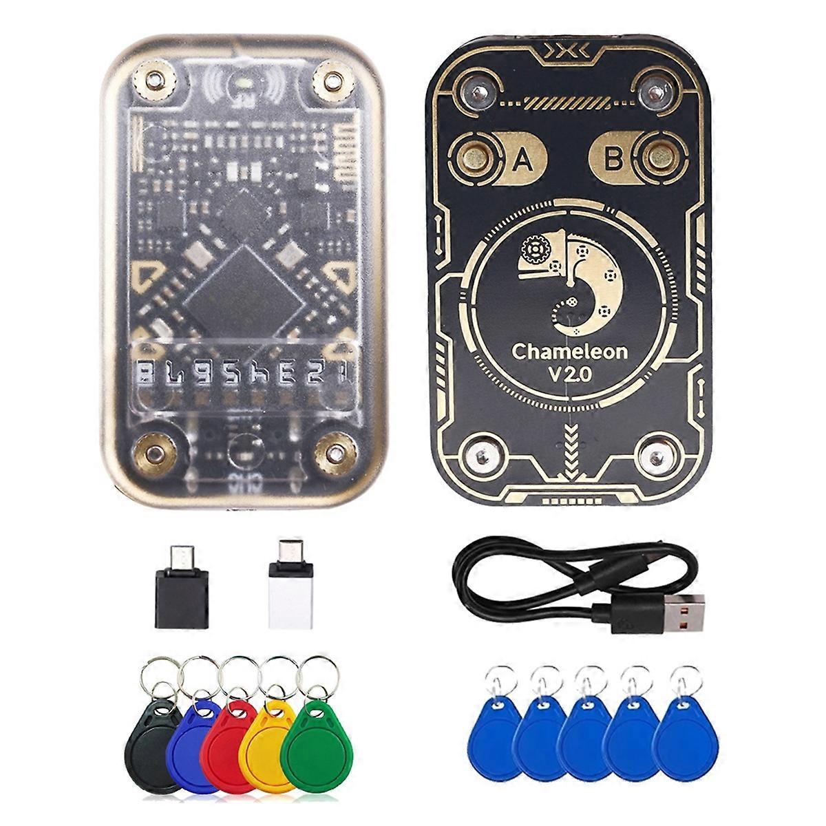 Chameleon V2.0 RFID Smart Chip Reader Emulator+5xUID/CUID Keychain