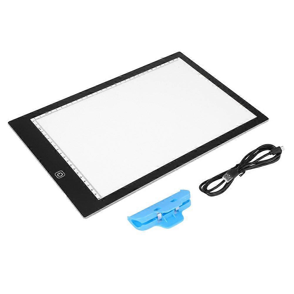 USB LED Graphics Tablet Touchpad Animation Pencil Sketch Lightbox New A4
