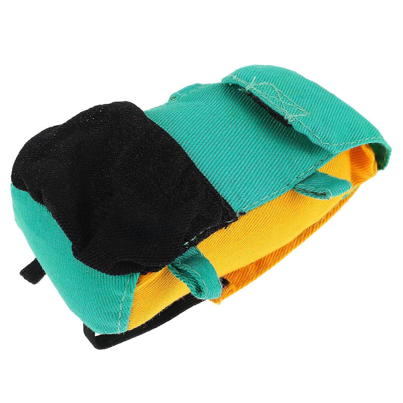 Miniature Doll Backpack 1/6 Scale Soldier Design For Action Figures And Dolls Green Color Lightweight Material 5Pcs