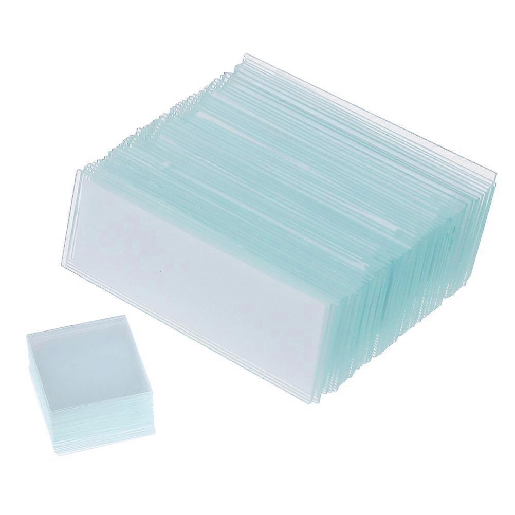 Microscope Slide Kit Transparent Glass Covers for Optical Microscope 300Pcs