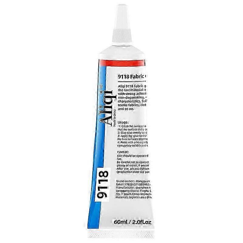 Strong Multi-Purpose Leather and Fabric Adhesive, Clear Fabric Glue