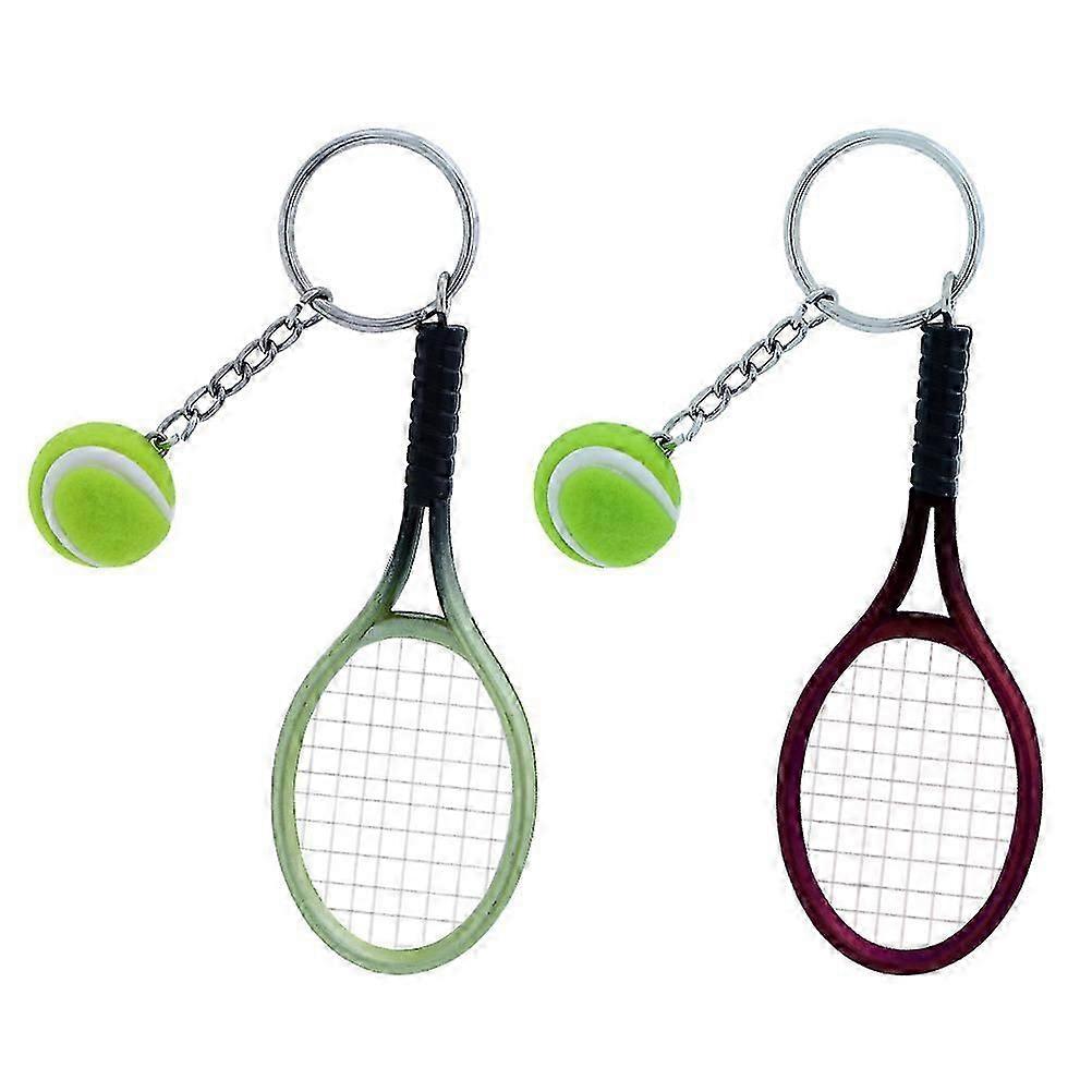 2 Pcs Car Key Chain Lovely Key Chain Key Pendant Funny Key Chain Metal Key Ring