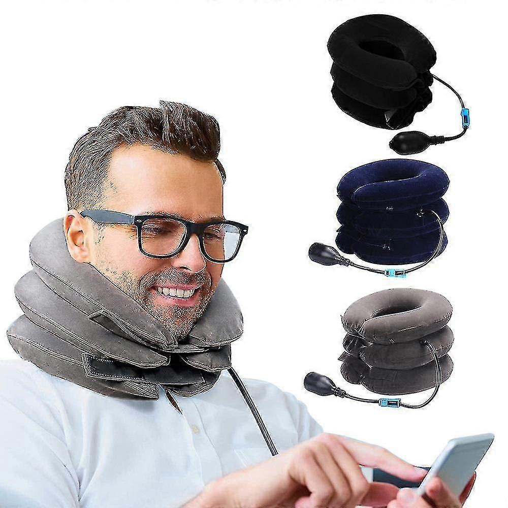 Inflatable Adjustable Neck Stretcher Cervical Neck Traction Device