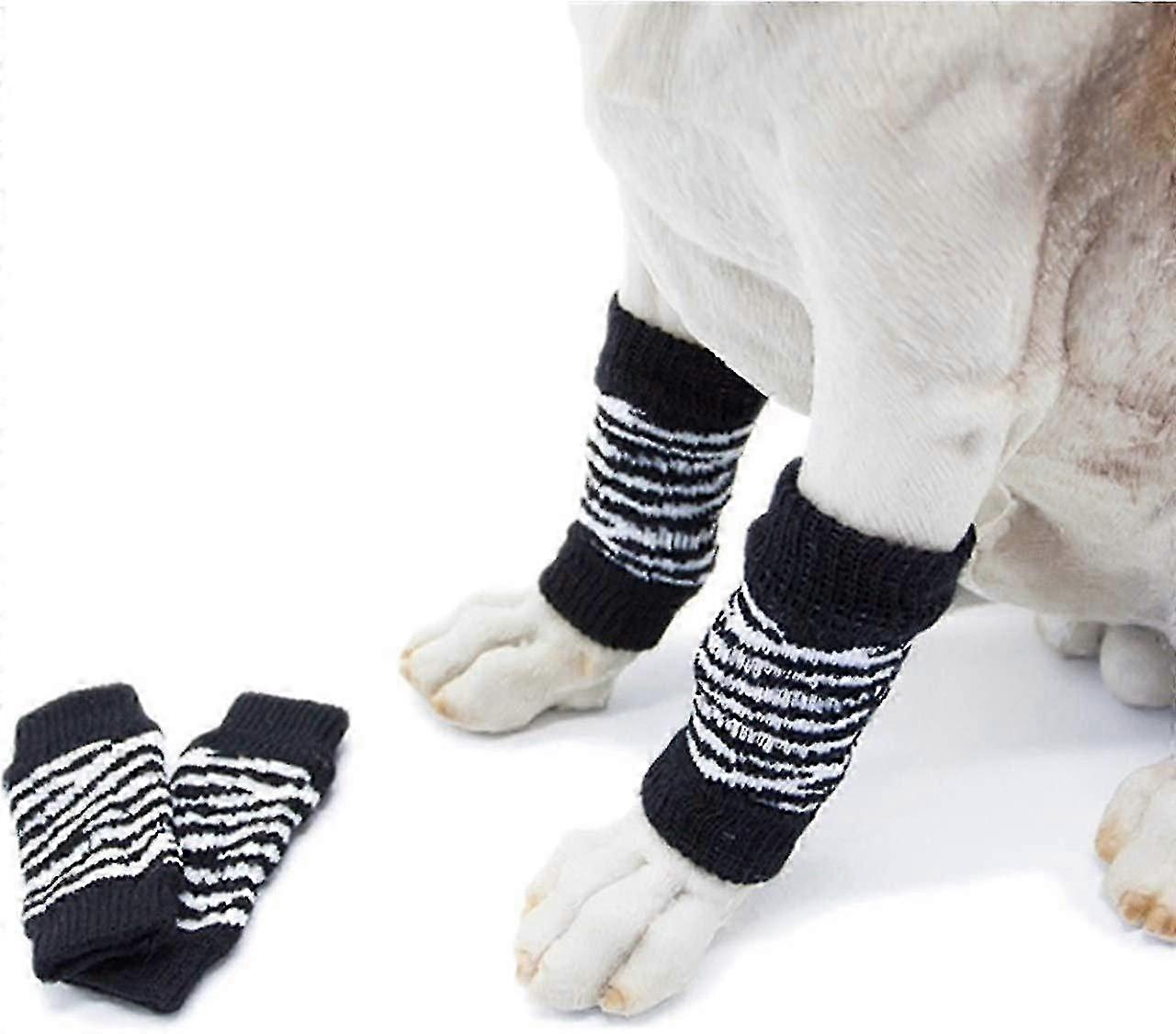 Pet Dog Αγκώνας Προστατευτικός Σκύλος Αγκώνας Μανίκι, 1 Ζευγάρι 2pcs Μπροστινό Πόδι Και 2 Πίσω Πόδι Στήριγμα, Περιτύλιγμα Στήριξης Αγκώνα, Προστατευτικά Περιτυλίγματος Στήριξης Ποδιών, Pet Elast