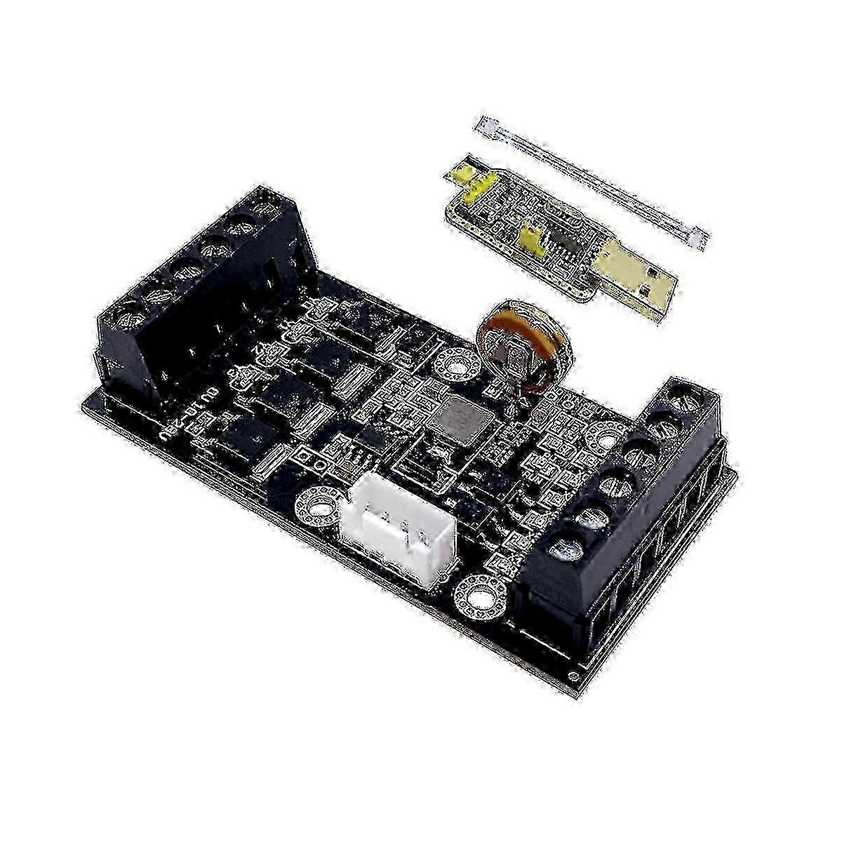 Fx1n-10mt Industrial Control Board+usb-ttl Cable Module Analog Input / Output with Guide Rail Delay miao4
