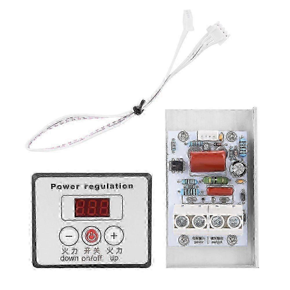 High quality New 10000W SCR Electronic Digital Voltage Regulator + Panel