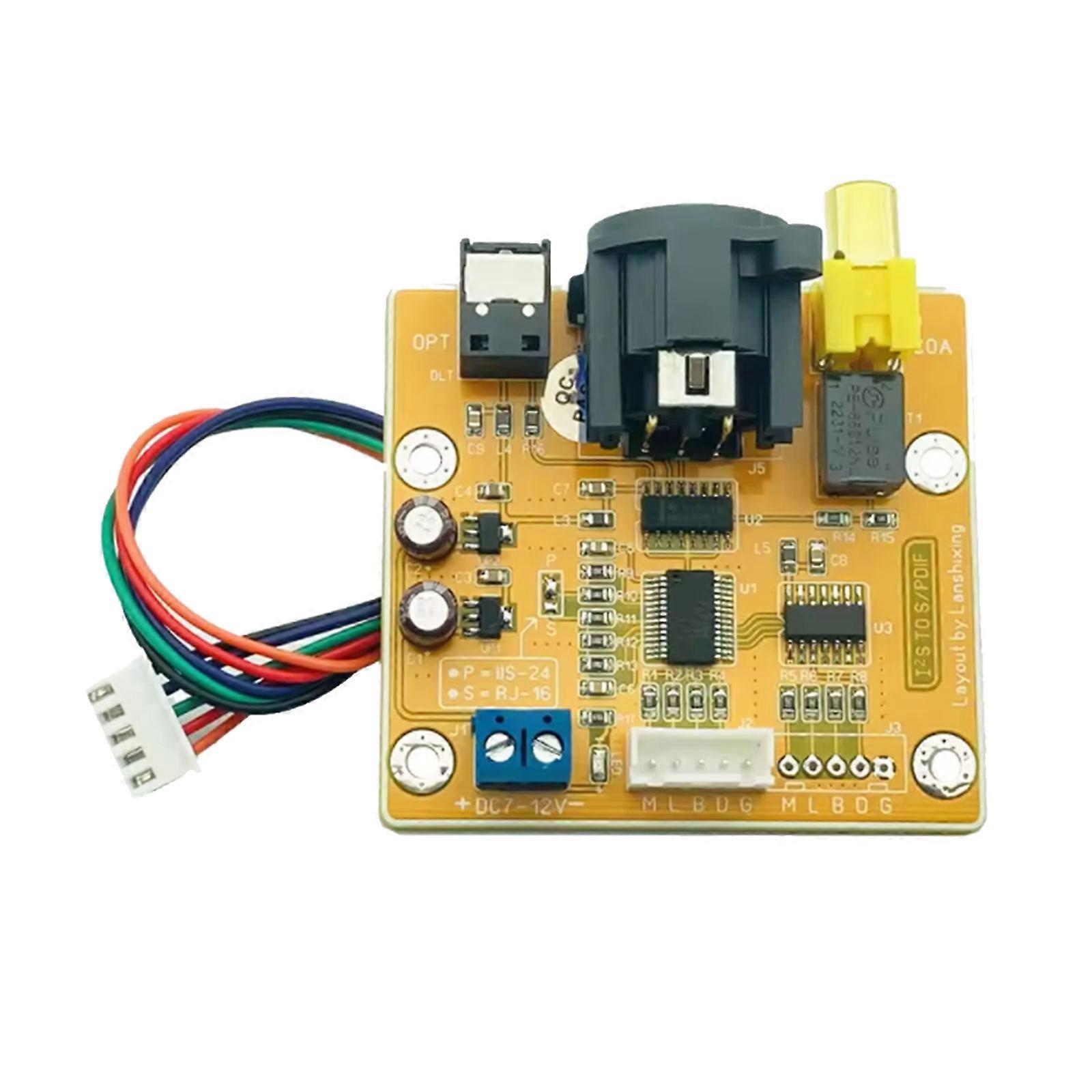 GY 770 Light PCBs DACs Module Featuring Coaxials Fiber Opticals Outputs And Customizable Firmware Multicolor