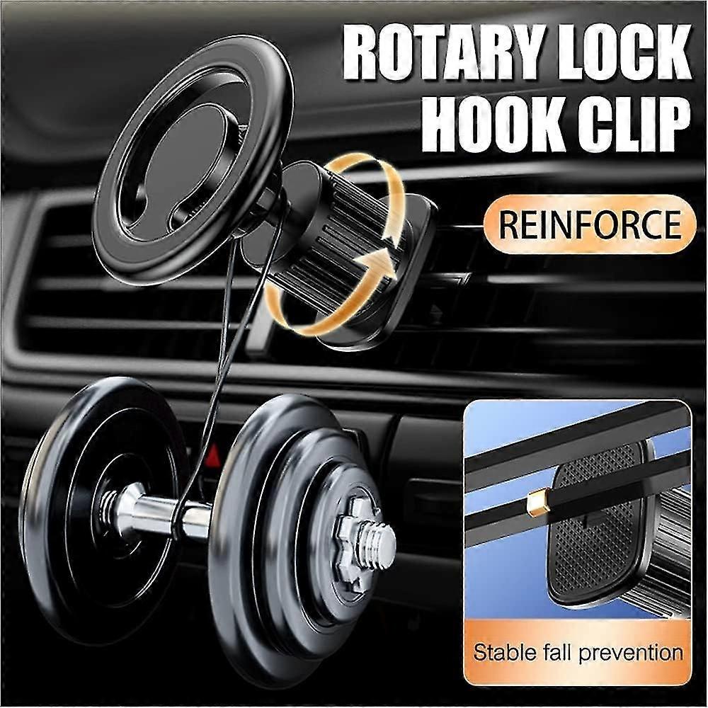 Mobile phone holder car magnet 360 rotatable