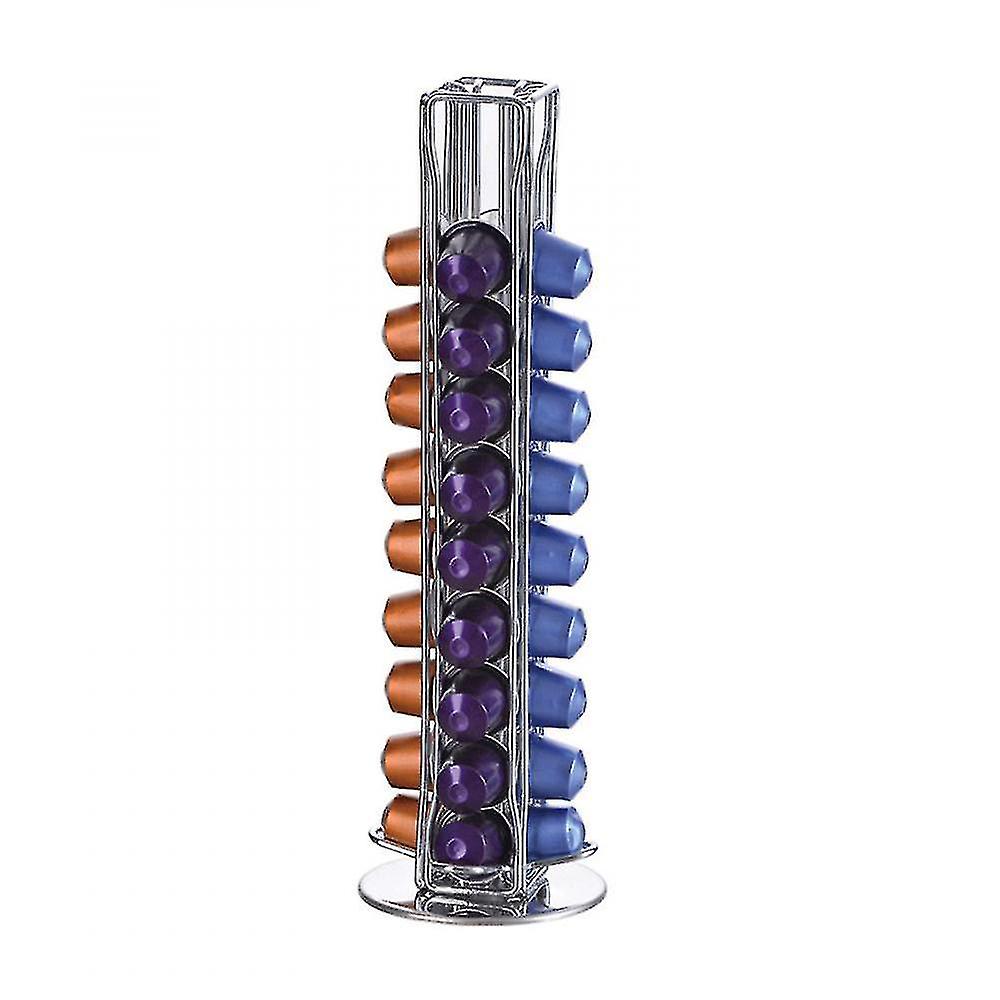 Cookware Sets Rotating Coffee Capsule Holder Special Capsule Storage Rack Can Hold 40