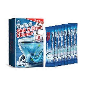 Jakehoe Toilet Pipe Dredge Agent Toilet Cleaning Deodorant Fragrance Pipe Blocking Dredge Agent