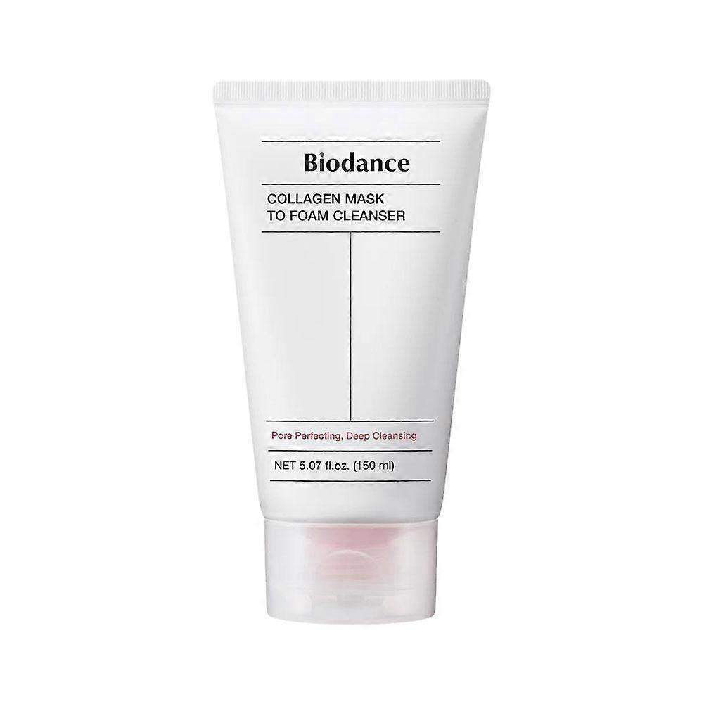 150ml Collagen Foaming Facial Cleanser Gentle Moisturizing 2-in-1 Daily Face Wash For All Skin Types Deep Cleanse Without Tightness Travel Size