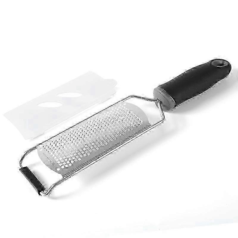 Mühle Käsereibe Edelstahl Zitronenzester Zitrus Ingwer Knoblauch Reibe mit langem Griff Gemüse Küchenwerkzeug Manueller Allesschneider