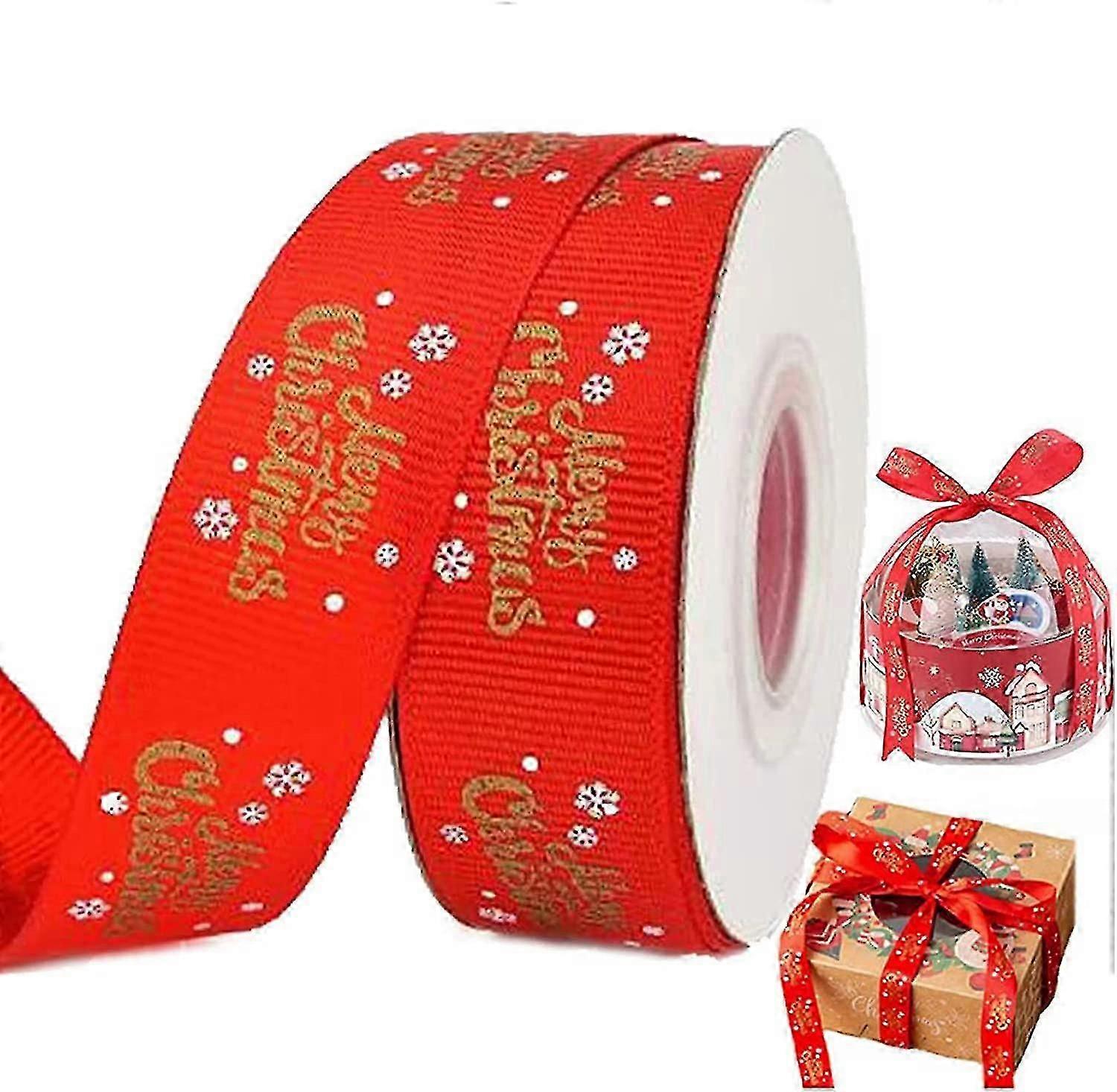 1 Rolls Christmas Cake Ribbon